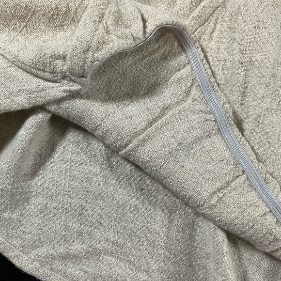 THREE DOTS Textured Blouse with Elastic Front Tuck | S - Picture 3 of 5